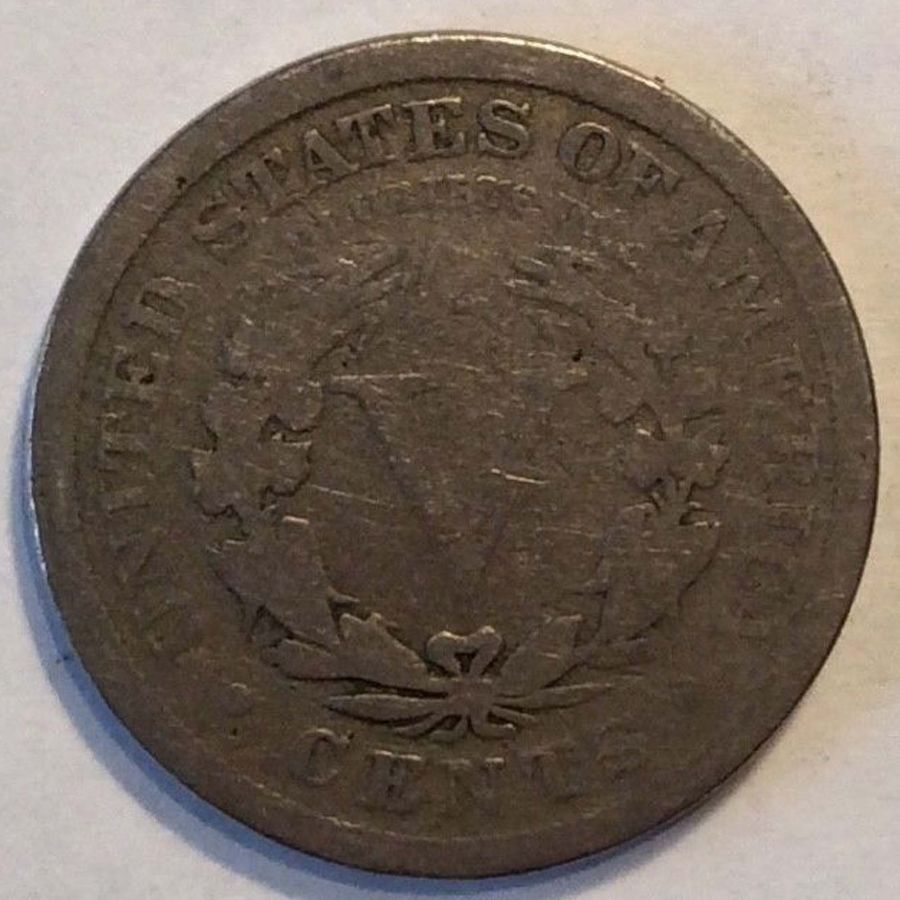 1908-Liberty-Nickel-With-A-Huge-Obverse-Lamination